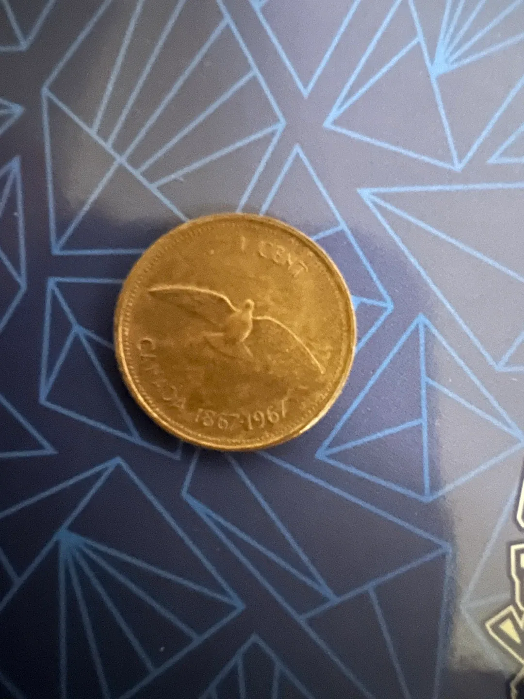 1967-1967 Canadian Penny