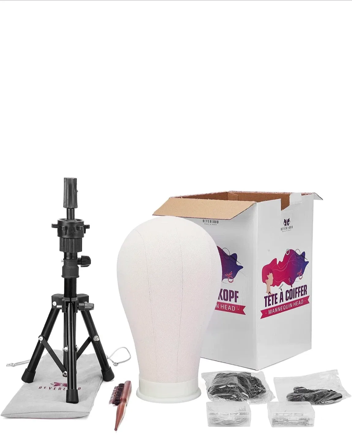 Neverland Beauty 23 Inch Training Head Mannequin image indicator(7)