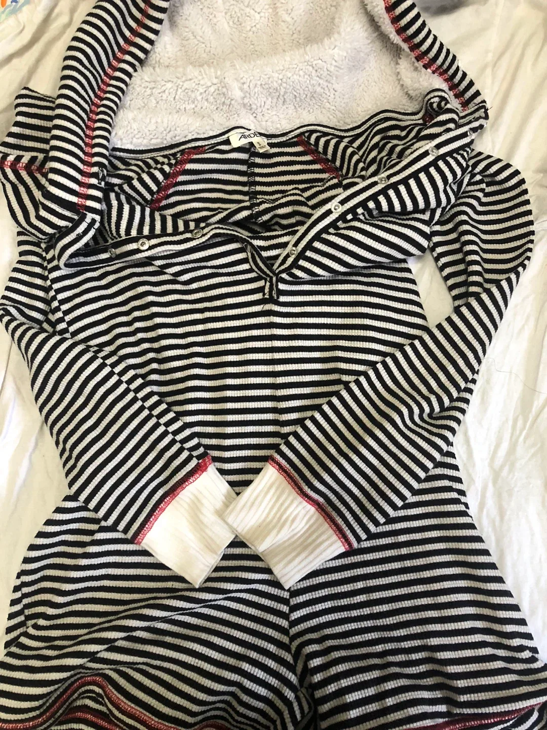 Ardene Striped Overall top- Size Small thumbnail