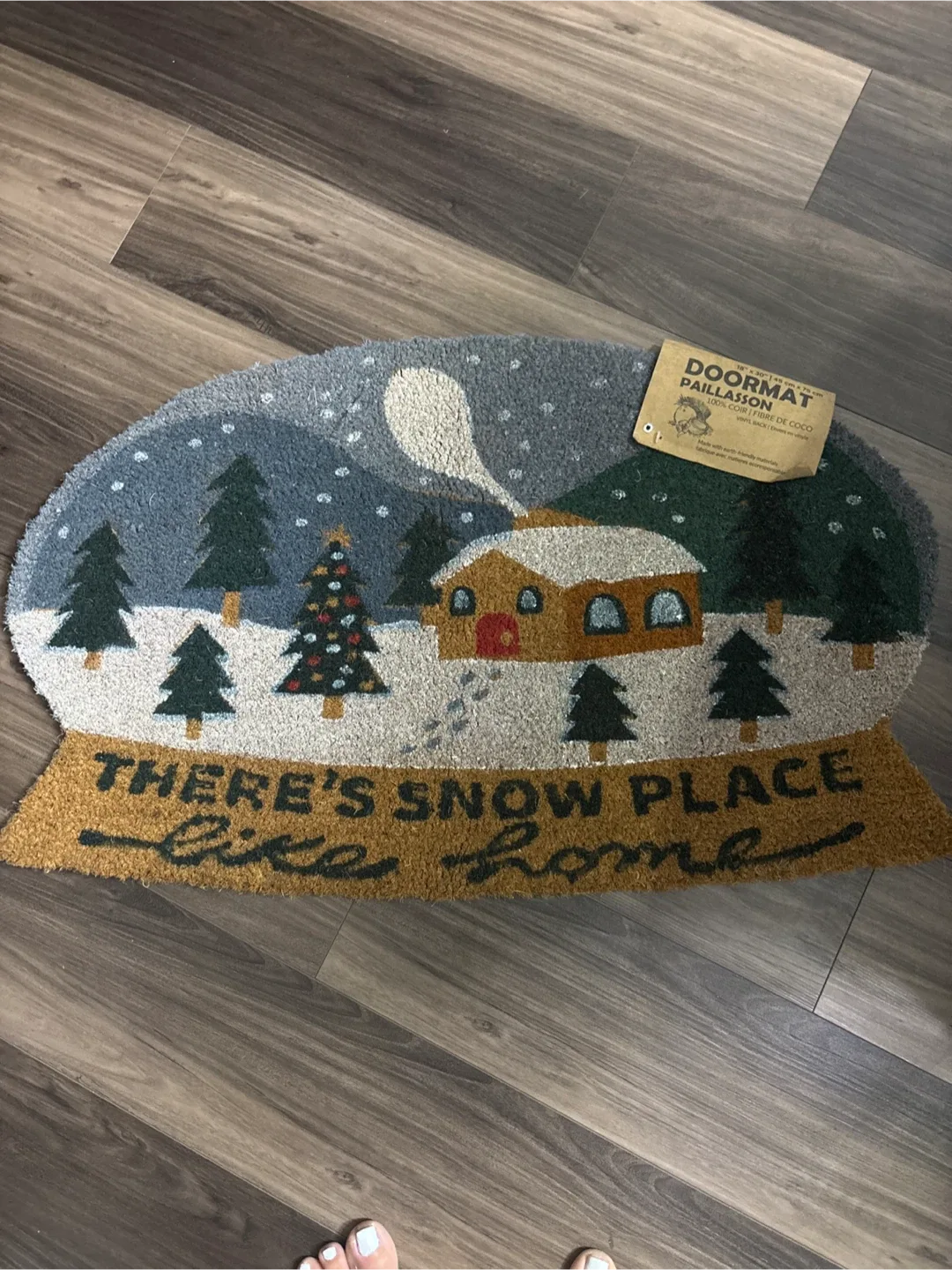 Paillasson Doormat - New with tags great holiday decor or GIFT image indicator(2)