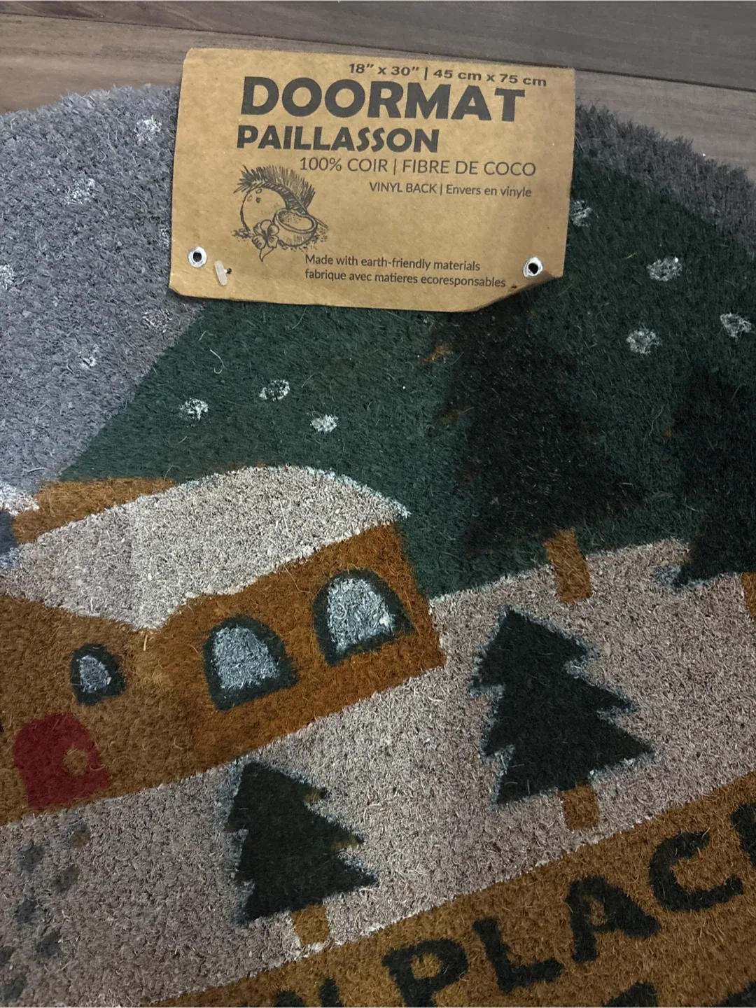 Paillasson Doormat - New with tags great holiday decor or GIFT image indicator(3)