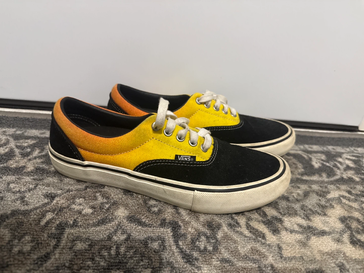 Vans Era Pro Black/Yellow Shoes