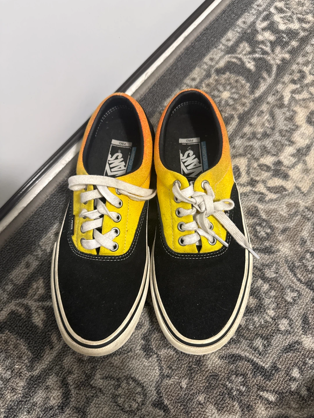 Vans Era Pro Black/Yellow Shoes - photo 2