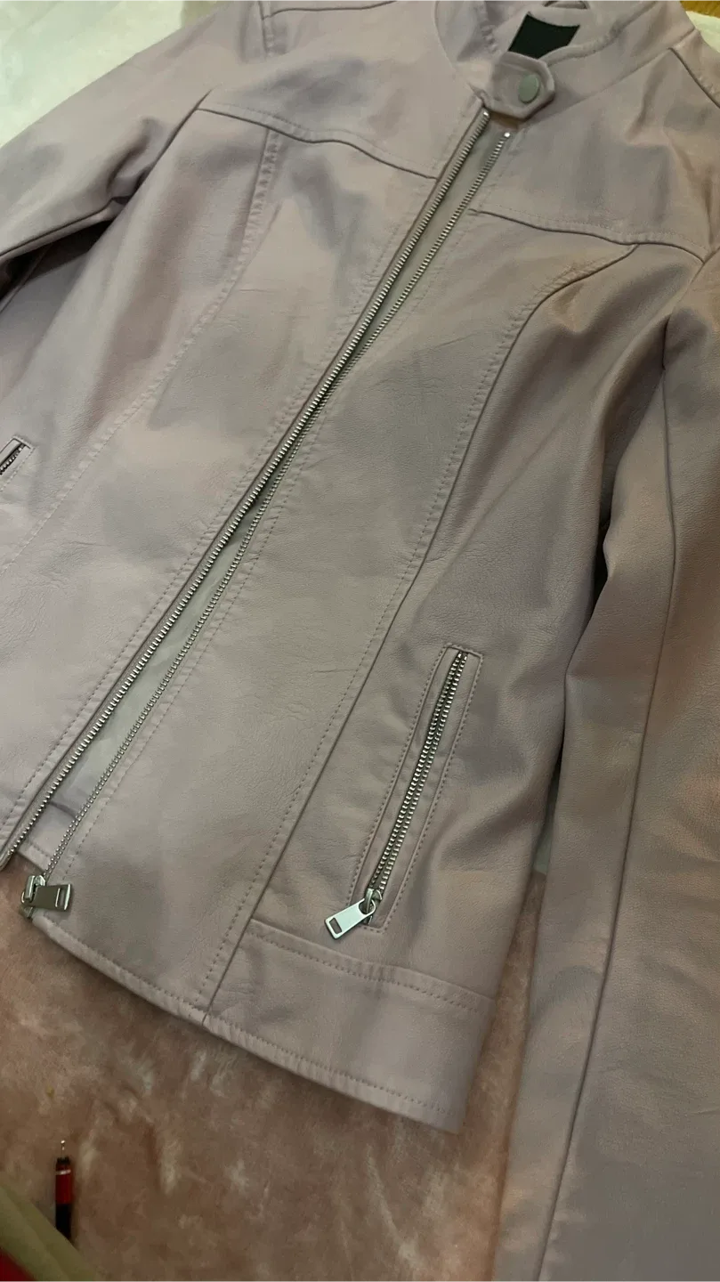 Reitmans Faux Leather Jacket - Size S image indicator(2)