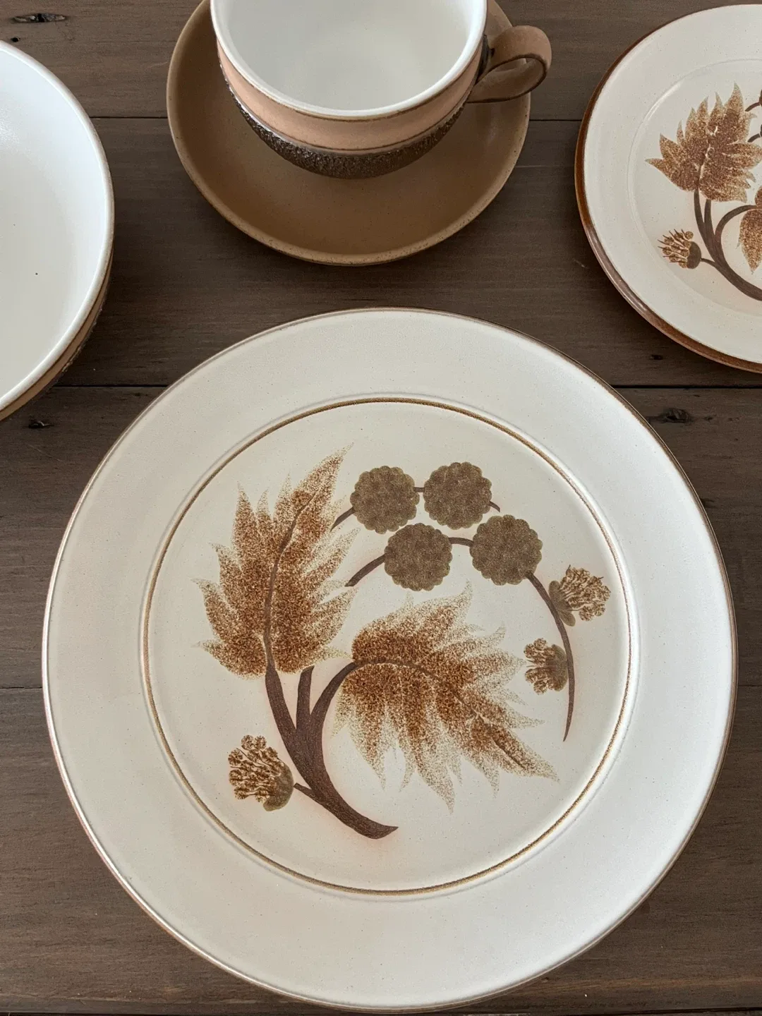 Denby Pottery England Dinnerware Set