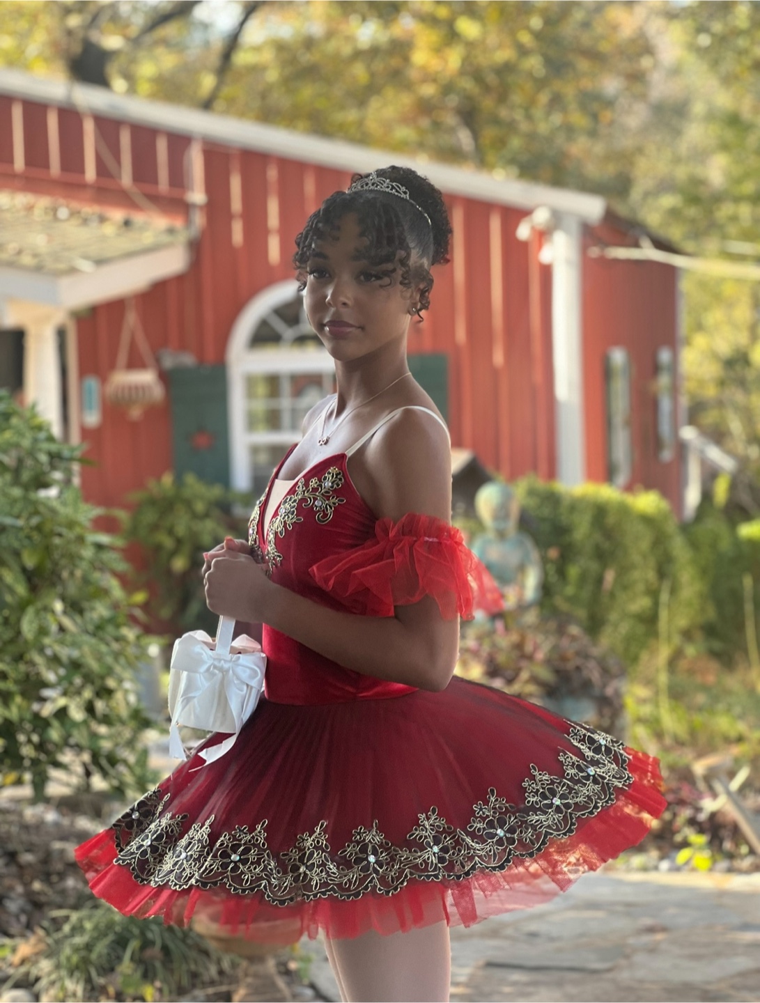 Red ballet tutu - photo 5