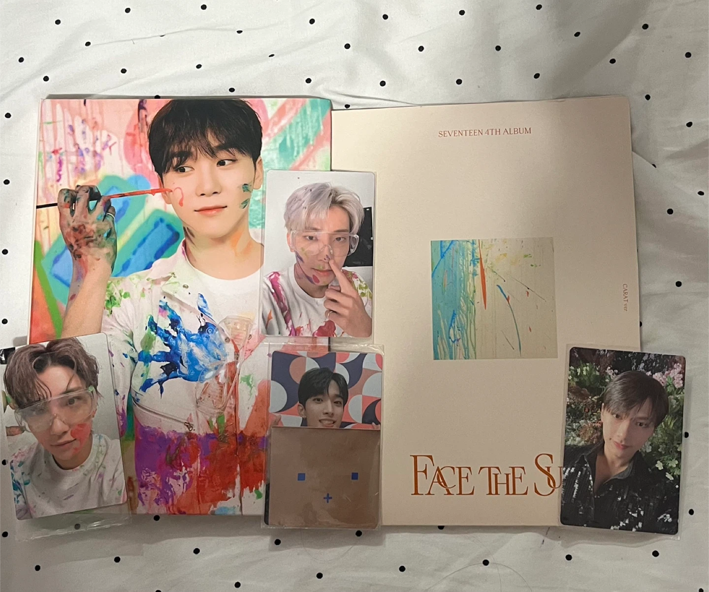 Seventeen Face the Sun kpop album (carat ver.)