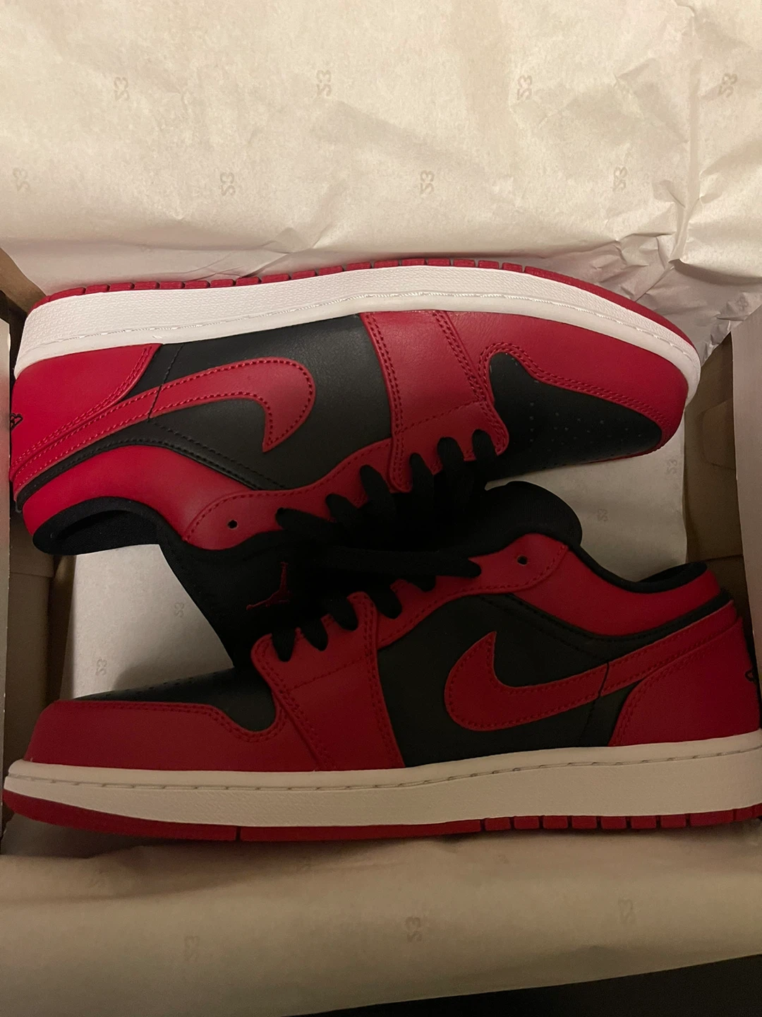 Nike Air Jordan 1 Low Reverse Bred US Men's 9.5