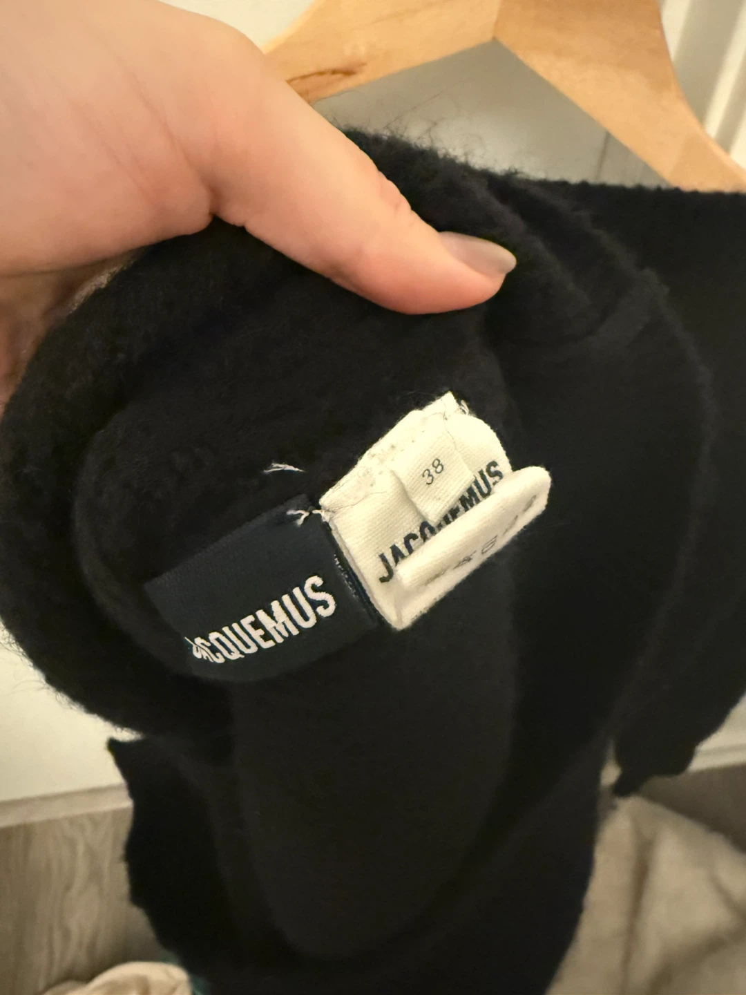Jacquemus Black Sweater - Size 38 - photo 3