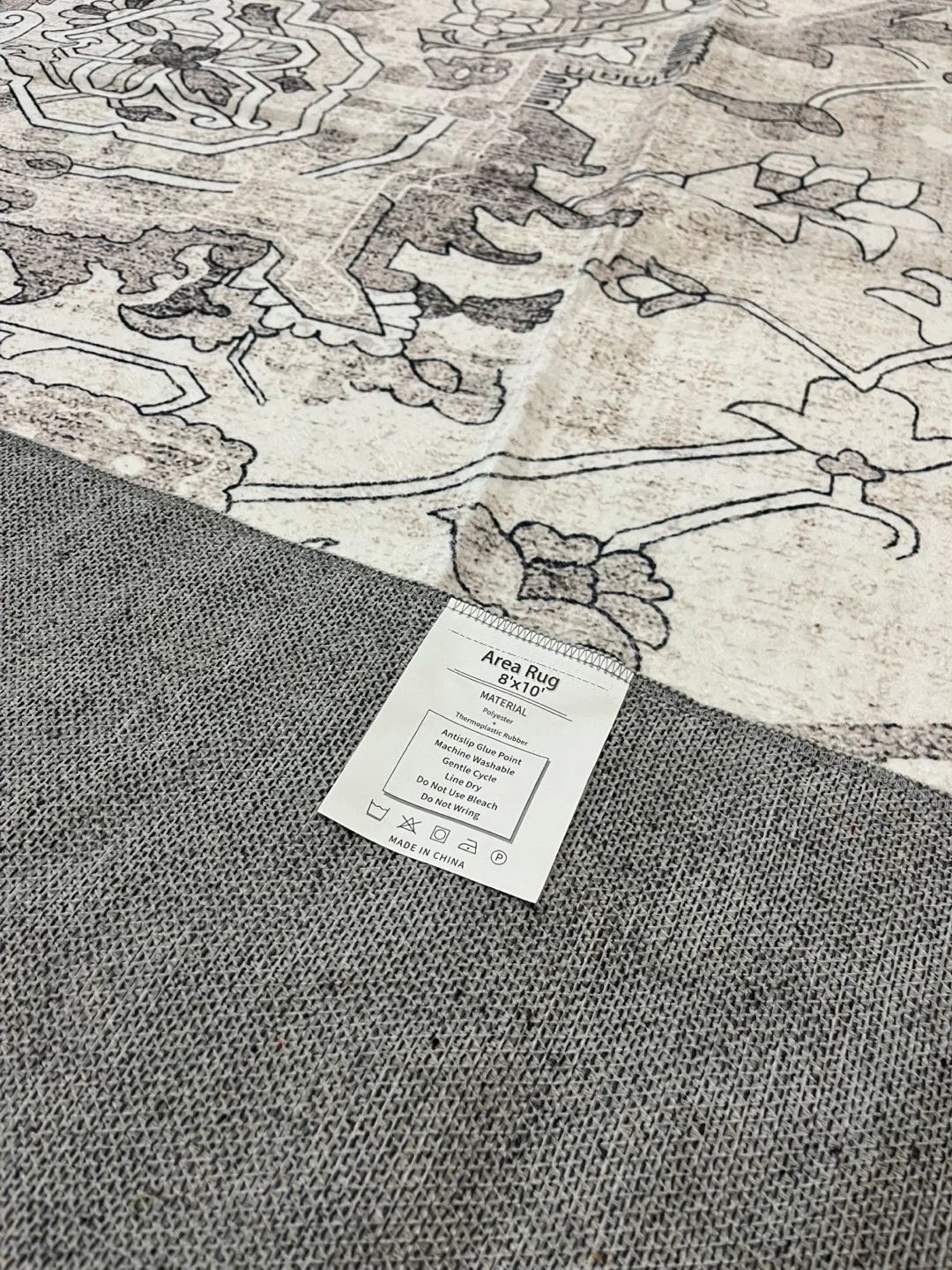 Brand New 8x10ft Beige Soft Area Rug image indicator(3)