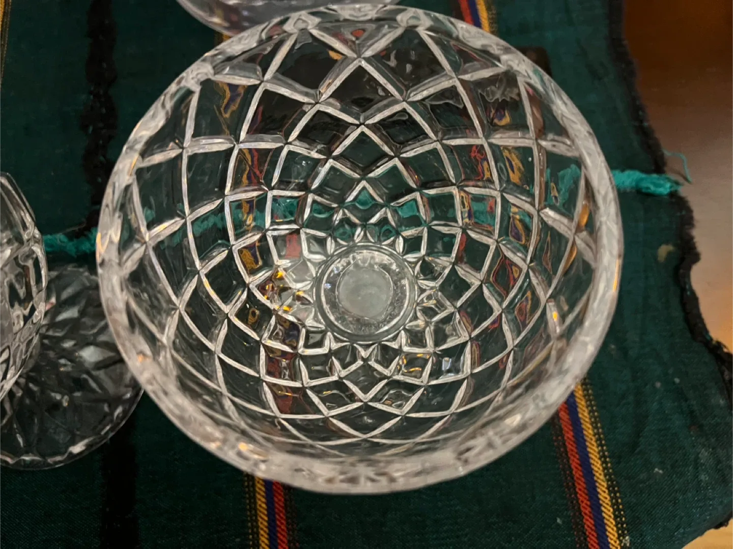 Crystal Dessert Bowls - Set of 2