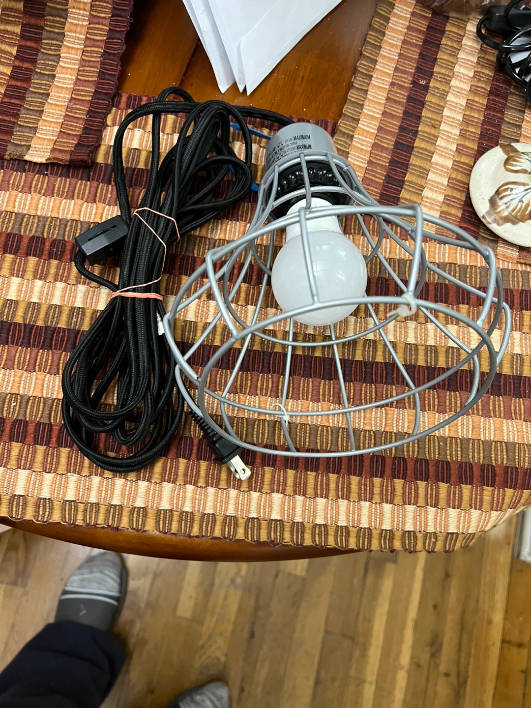 Cage Work Light with Bulb - photo 3