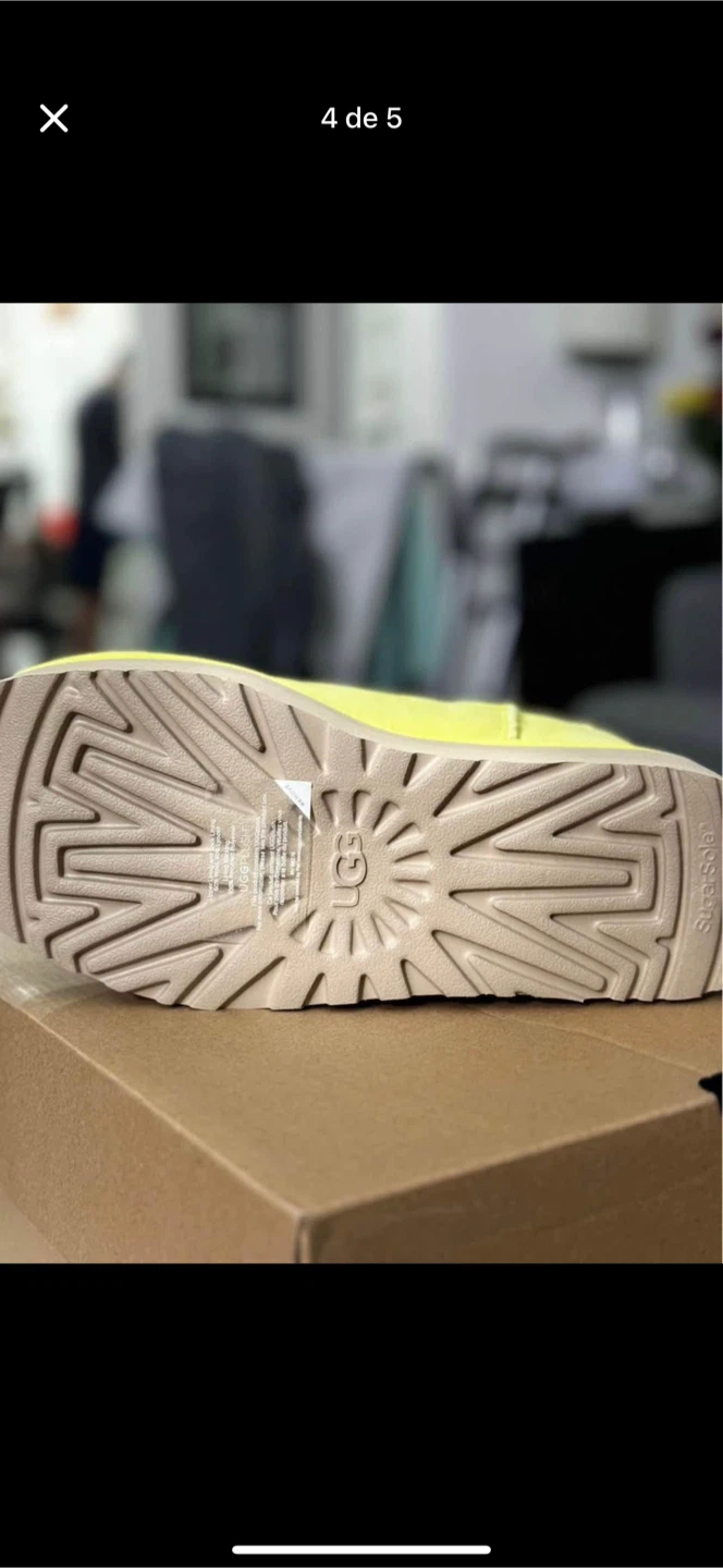 UGG Classic Ultra Mini Platform Yellow Size 9 - photo 5