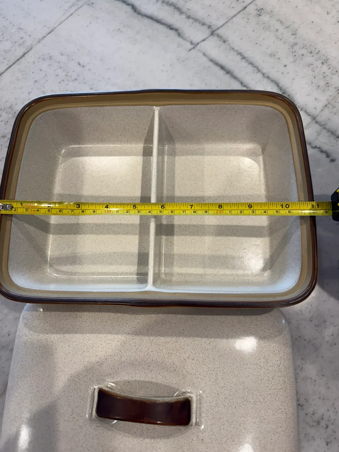 Denby England Divided Dish