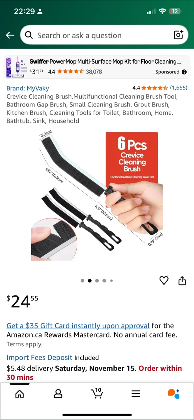 Cleaning Brush 6 Pcs image indicator(2)