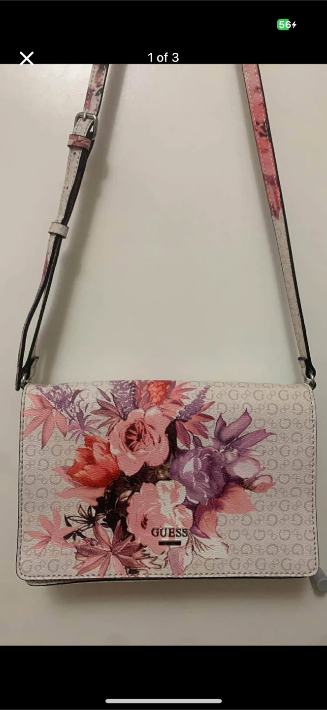 Guess Floral Pattern Crossbody Bag - photo 2