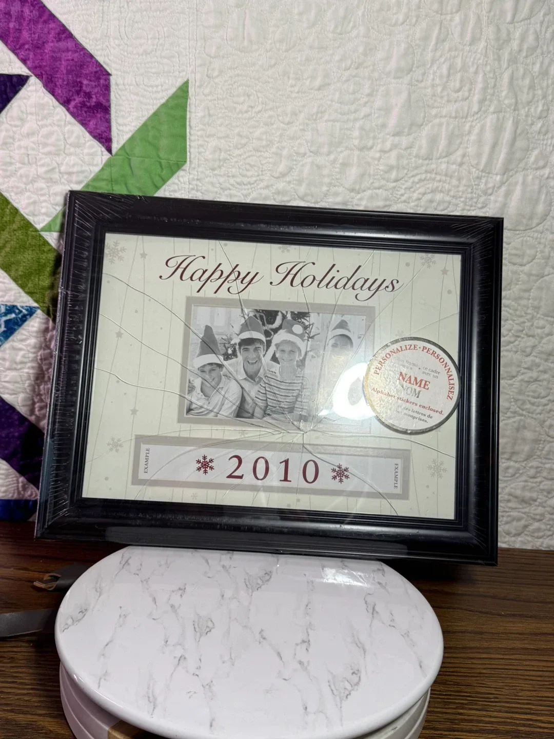 Christmas Personalized Frames - New in Box