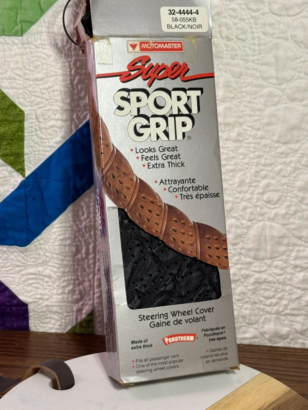 Motomaster Super Sport Grip Steering Wheel Cover