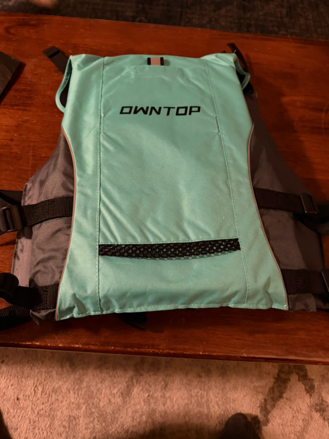 OWNTOP Life Jacket - Adult M/L - Teal & Grey