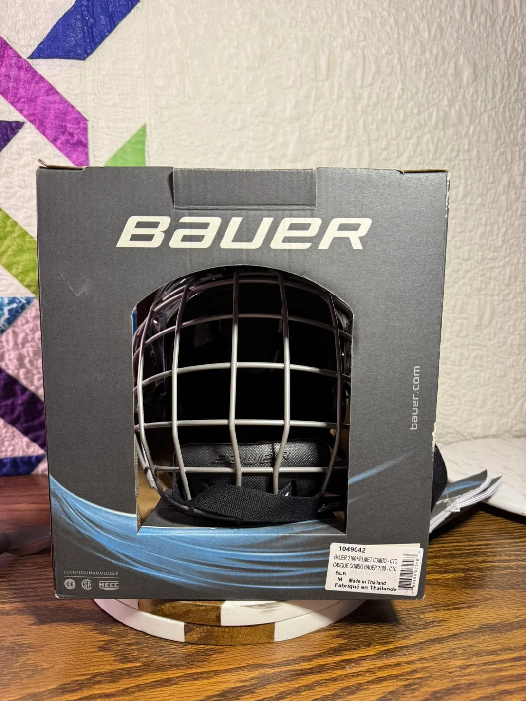 Bauer 2100 Helmet Combo - CTC Black