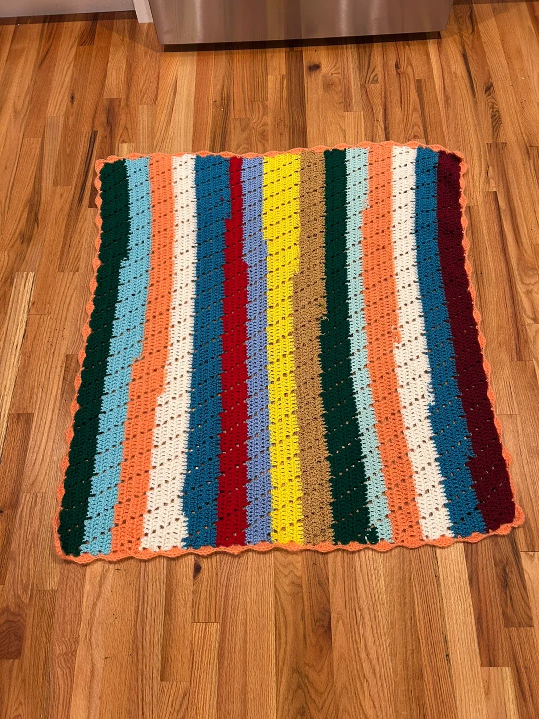 Handmade Crochet Blanket image indicator(7)