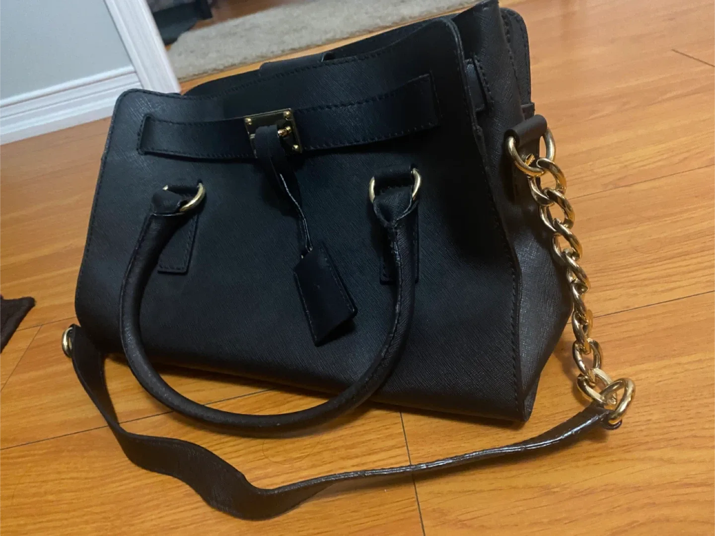 Michael Kors Black Satchel image indicator(3)