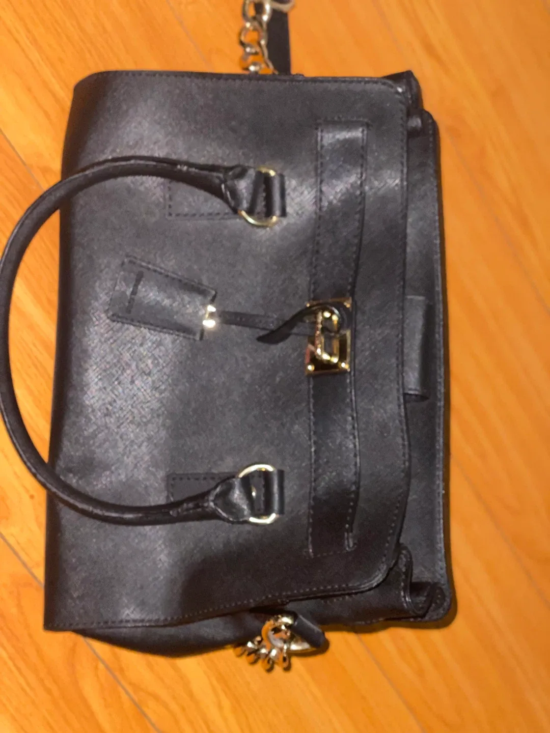 Michael Kors Black Satchel image indicator(7)