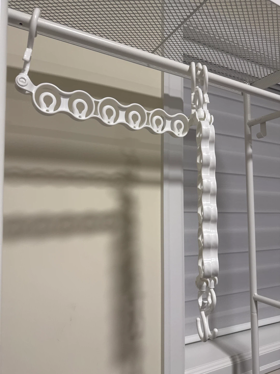White Space Saving Clothes Hangers - photo 2