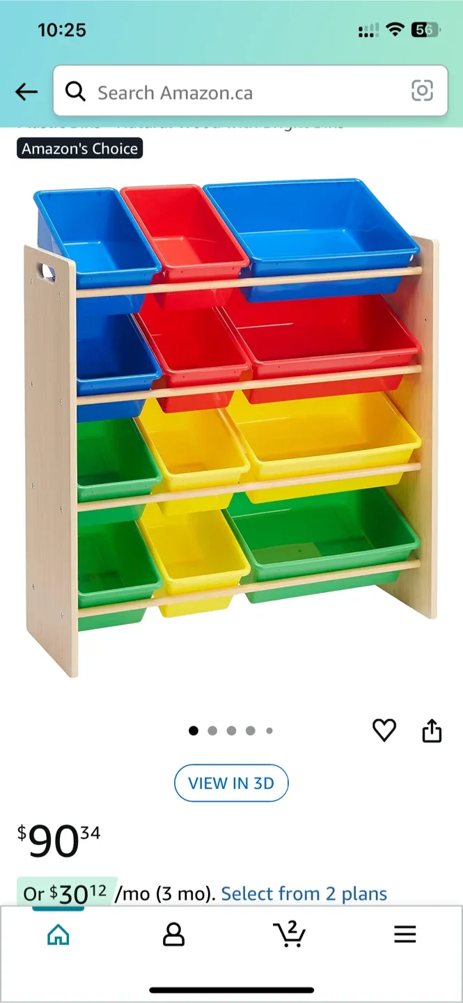 Kids Toy Storage Organizer with Bins image indicator(4)