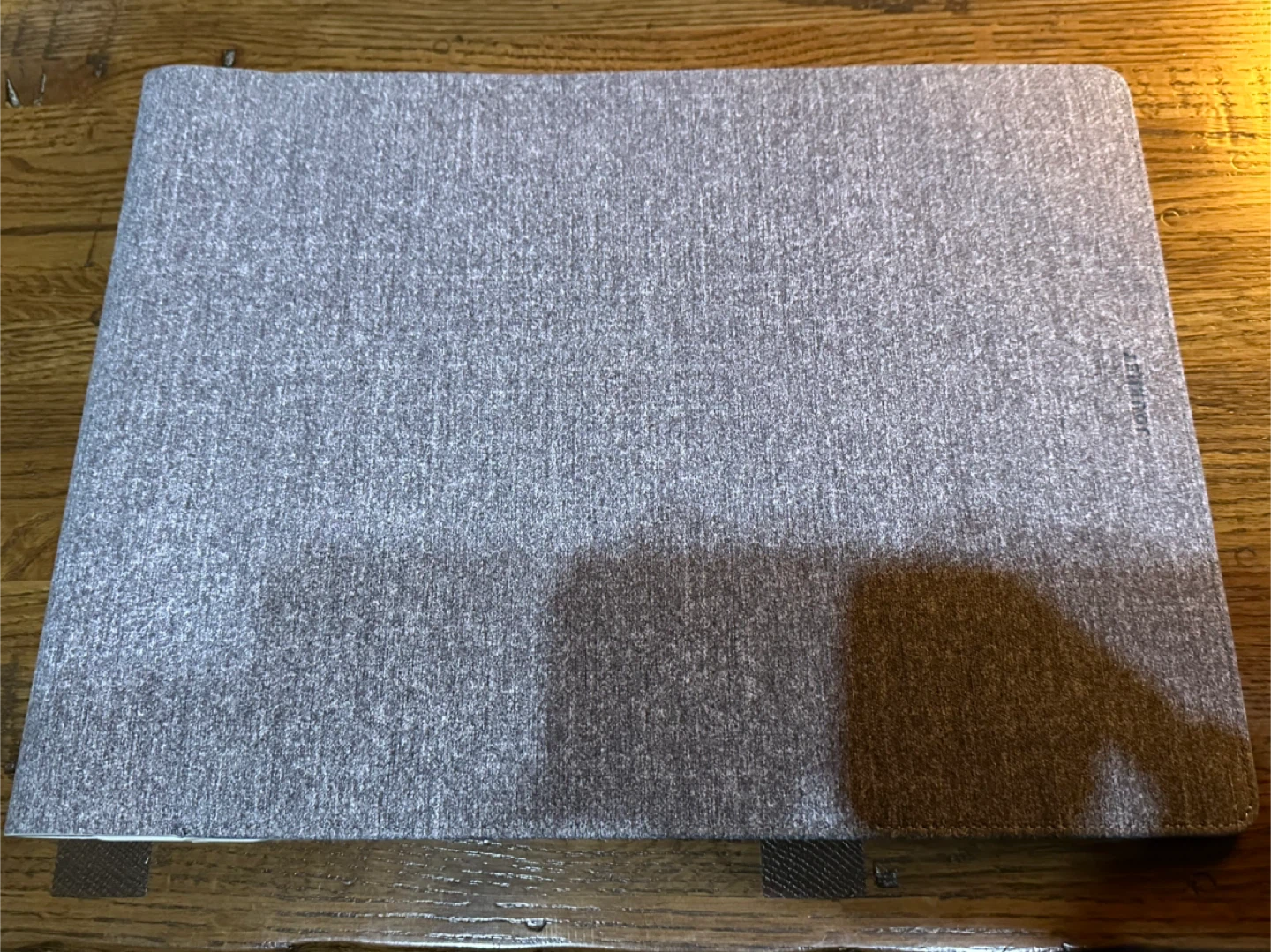 Journey Laptop sleeve/ Desk Mat with built in charger - Gray - photo 3