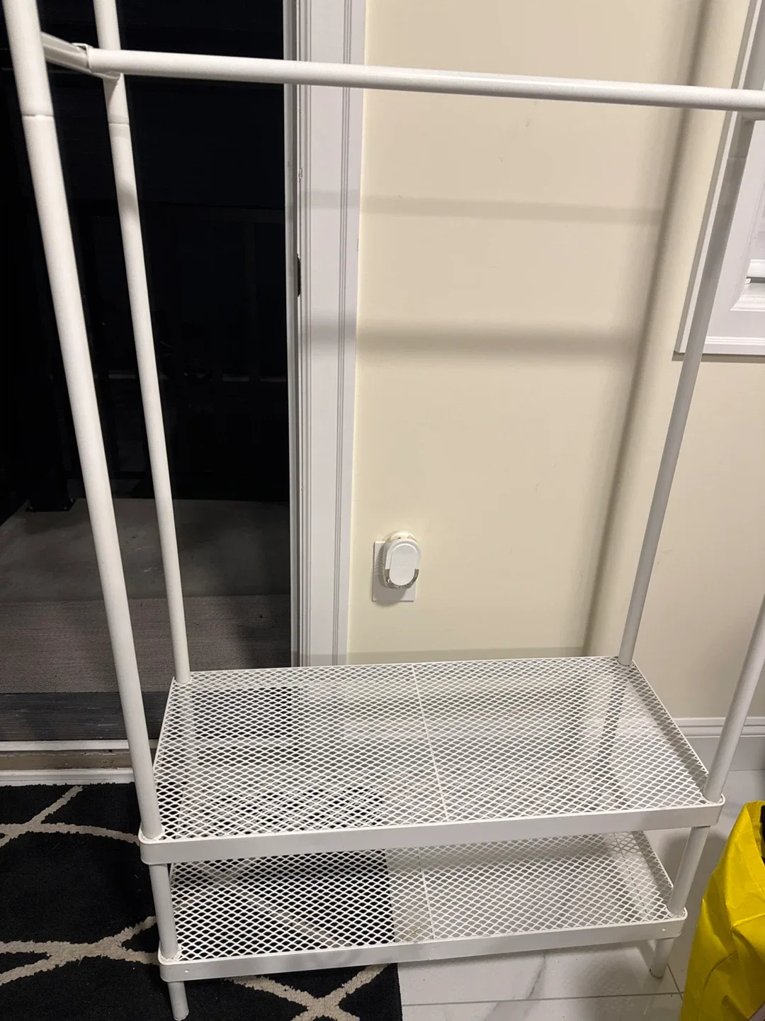 IKEA RIGGA Clothes Rack - White image indicator(2)