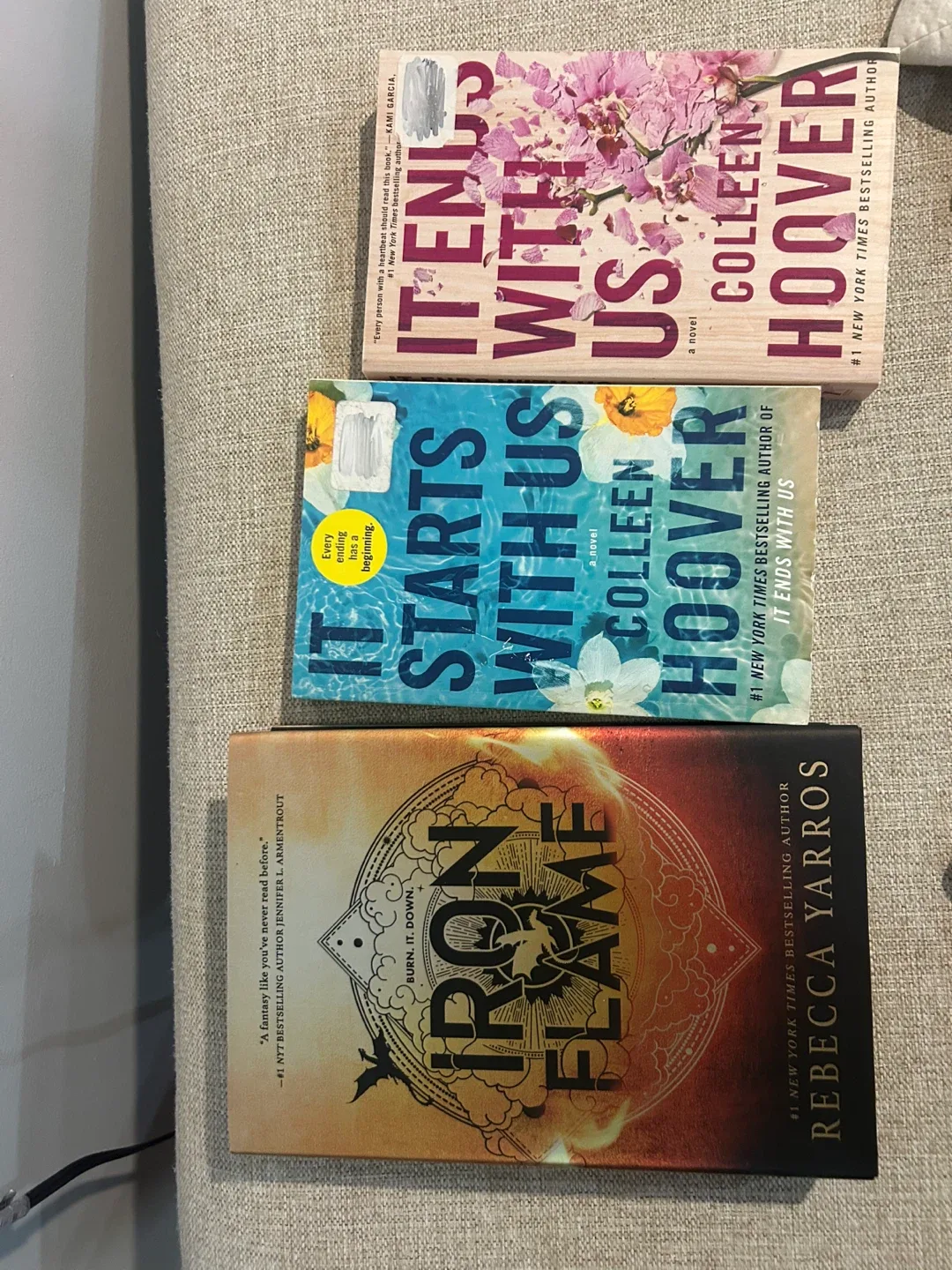 Colleen Hoover & Rebecca Yarros Books image indicator(2)