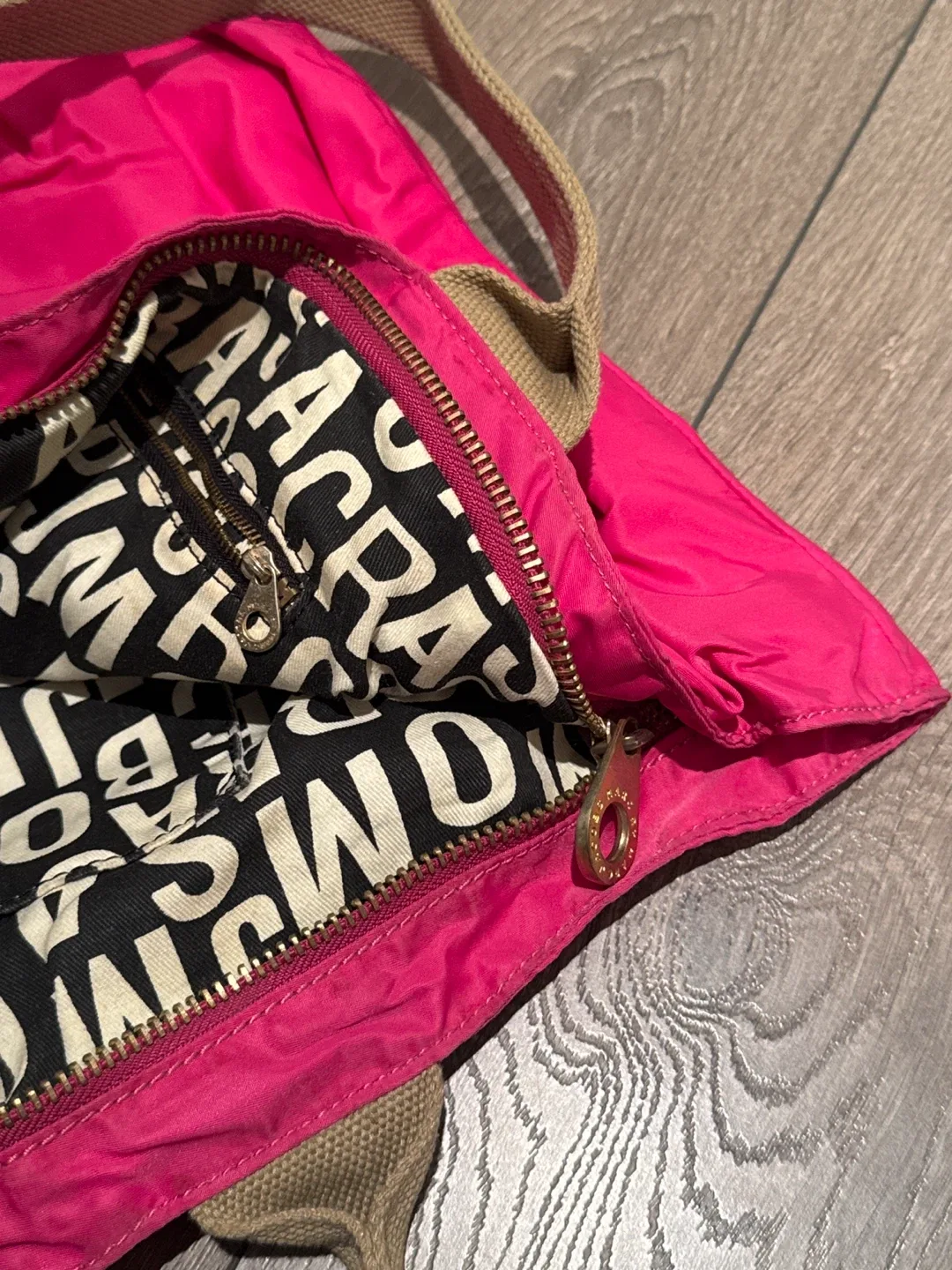 Marc by Marc Jacobs Pink Tote Bag image indicator(3)