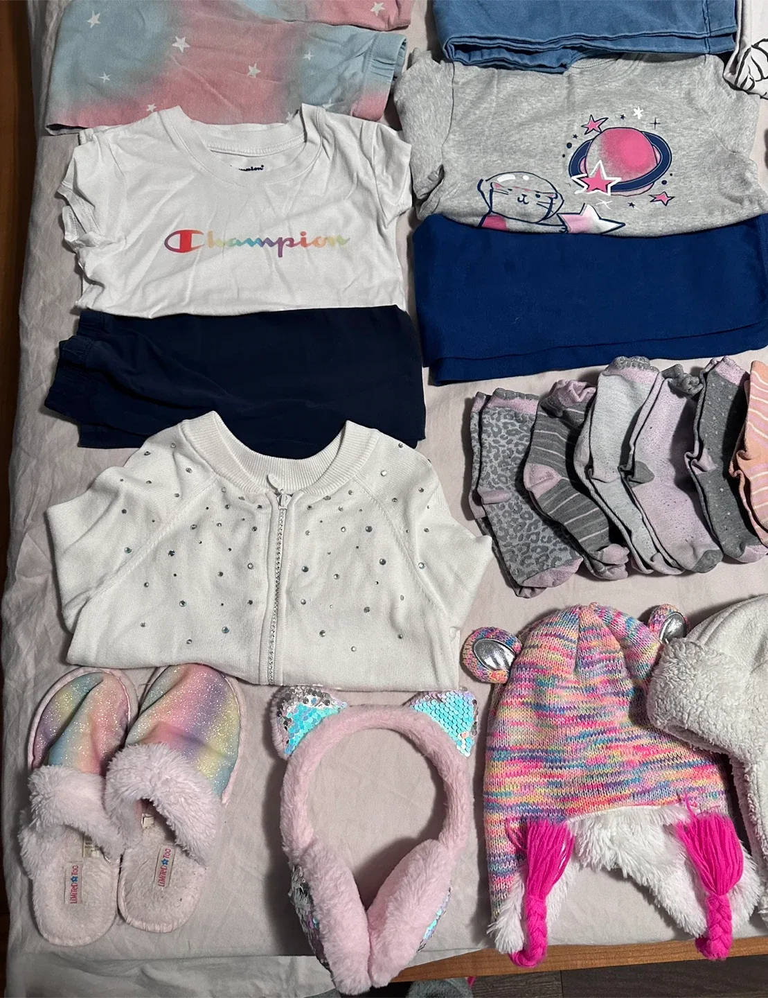 46 pieces girls kids 6-8 years clothing image indicator(2)