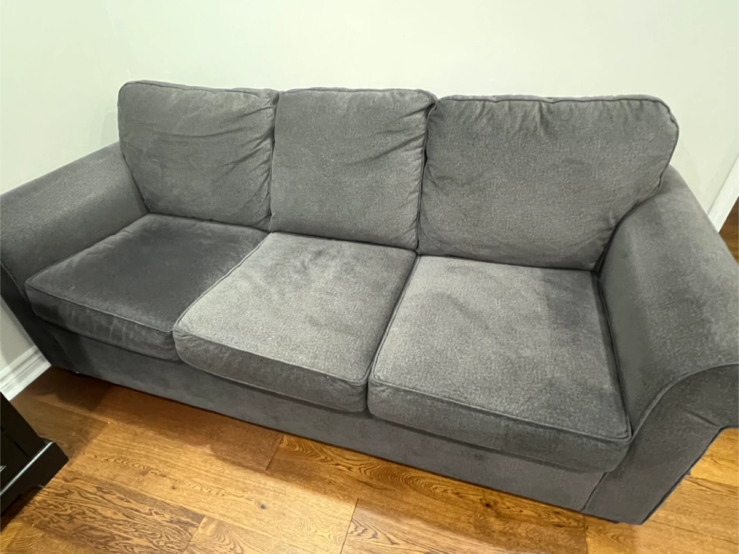 Grey 3-Seater Sofa - photo 4