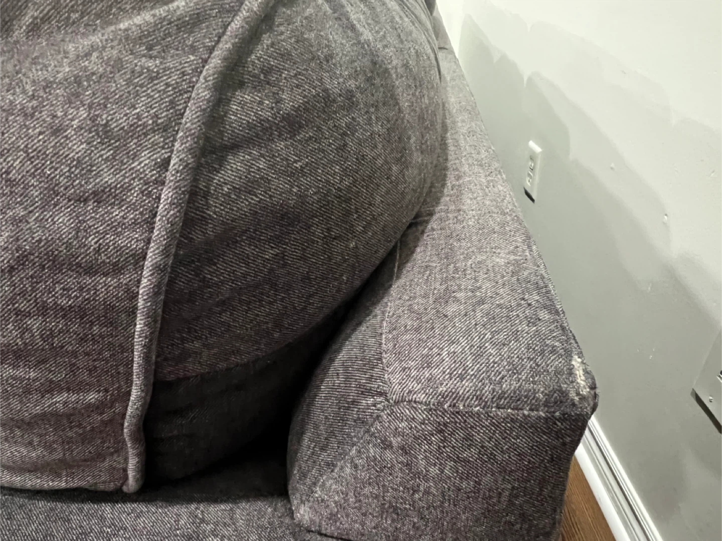 Grey 3-Seater Sofa - photo 3