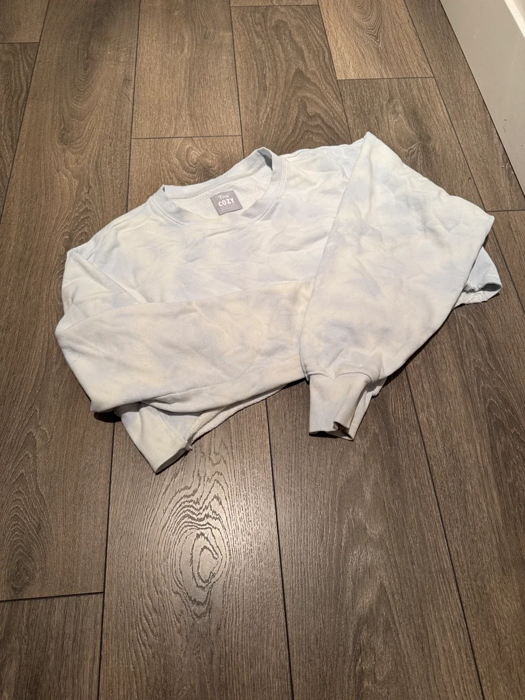 Tna Cozy Fleece Sweatshirt - Light Blue image indicator(2)