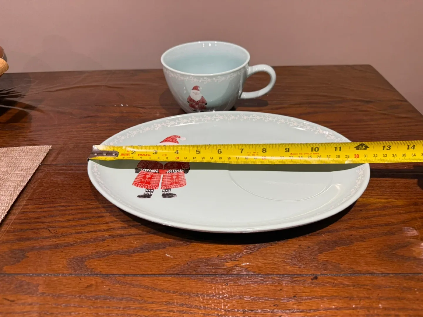 Christmas Santa Mug and Plate Set image indicator(2)