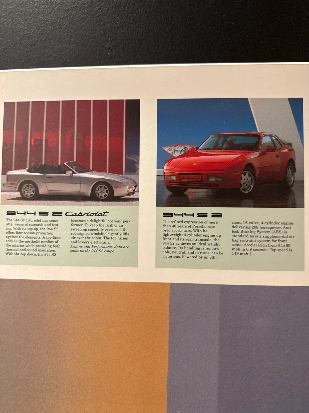 Porsche Carrera 4 Poster framed 100x80. Cm image indicator(2)