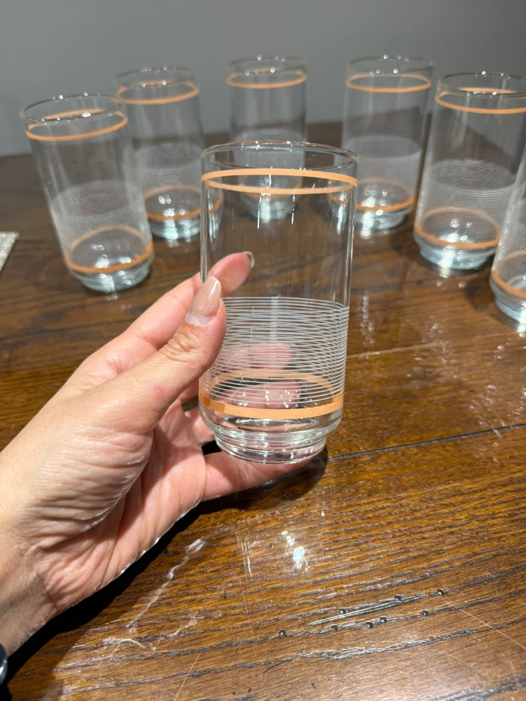 Set of 7 Drinking Glasses image indicator(2)