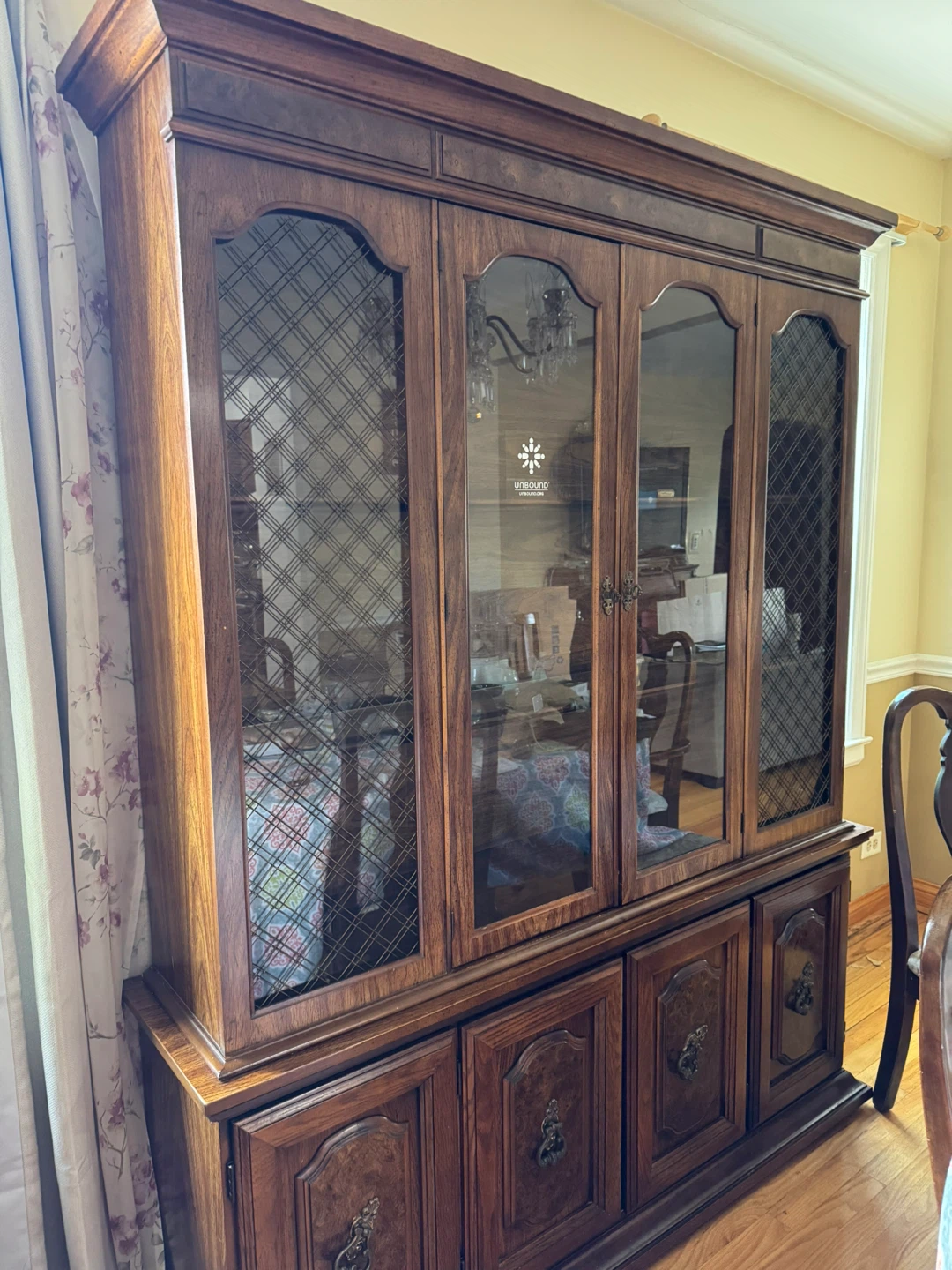 Wooden China Cabinet