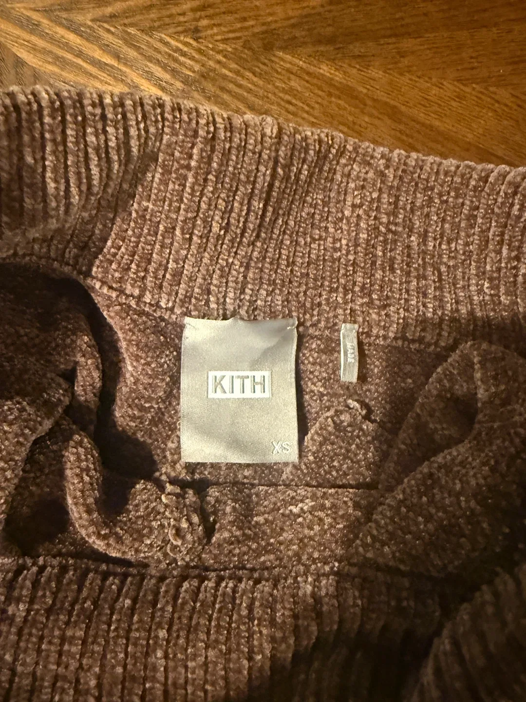 Kith Brown chenille jogger Pants - Size XS image indicator(4)