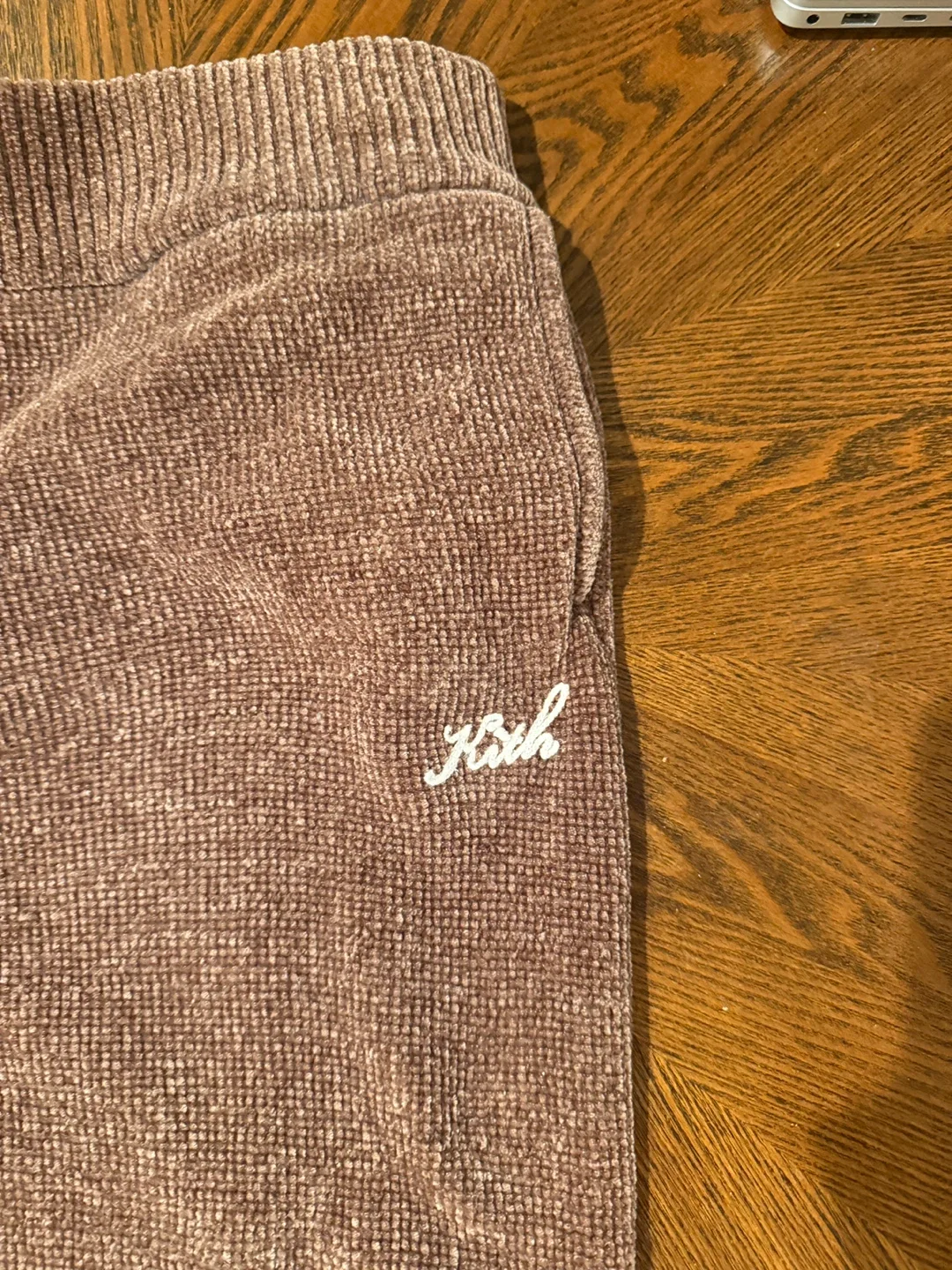 Kith Brown chenille jogger Pants - Size XS image indicator(3)