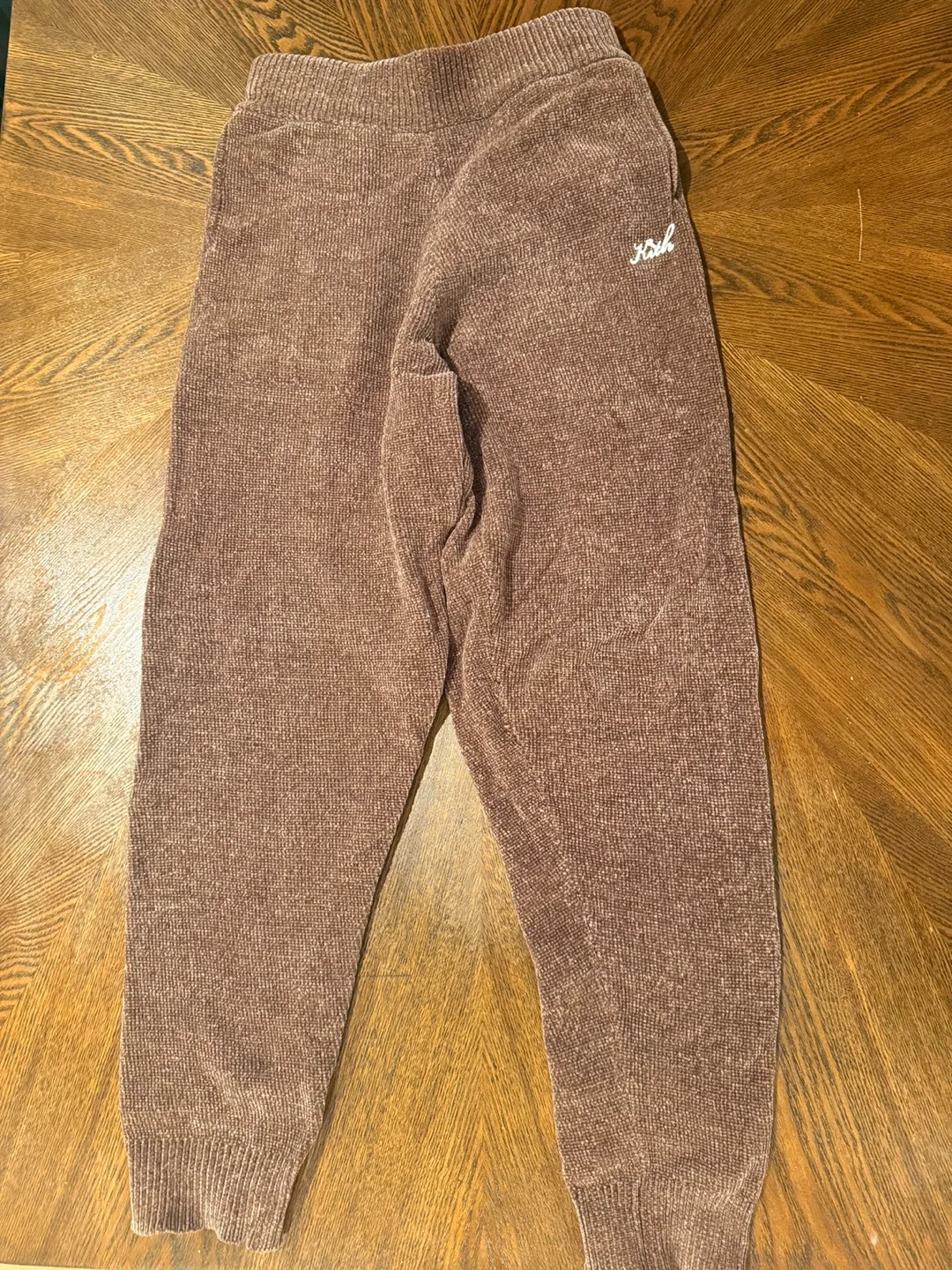Kith Brown chenille jogger Pants - Size XS image indicator(2)