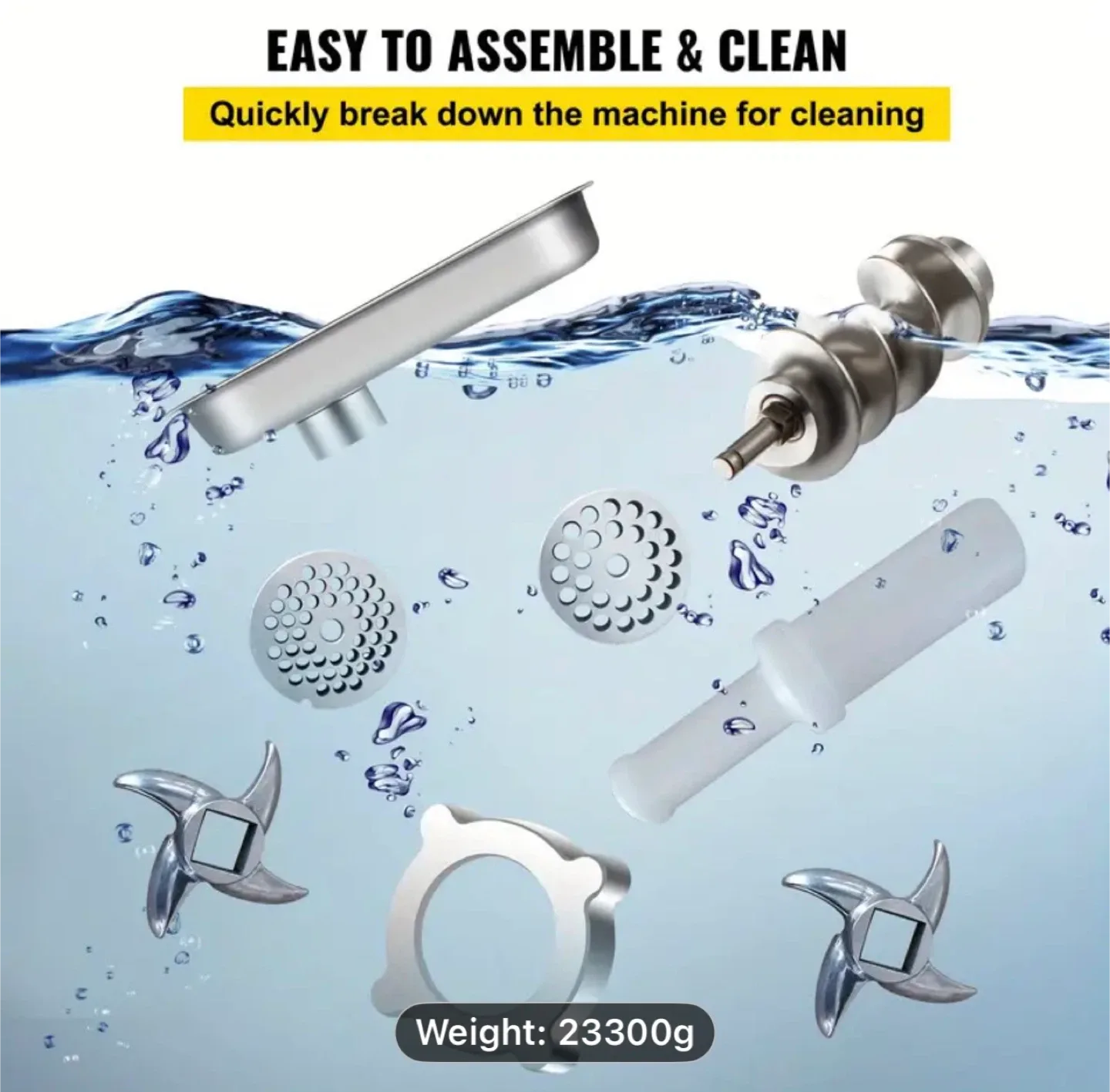 VEVOR Commercial Meat Grinder image indicator(6)