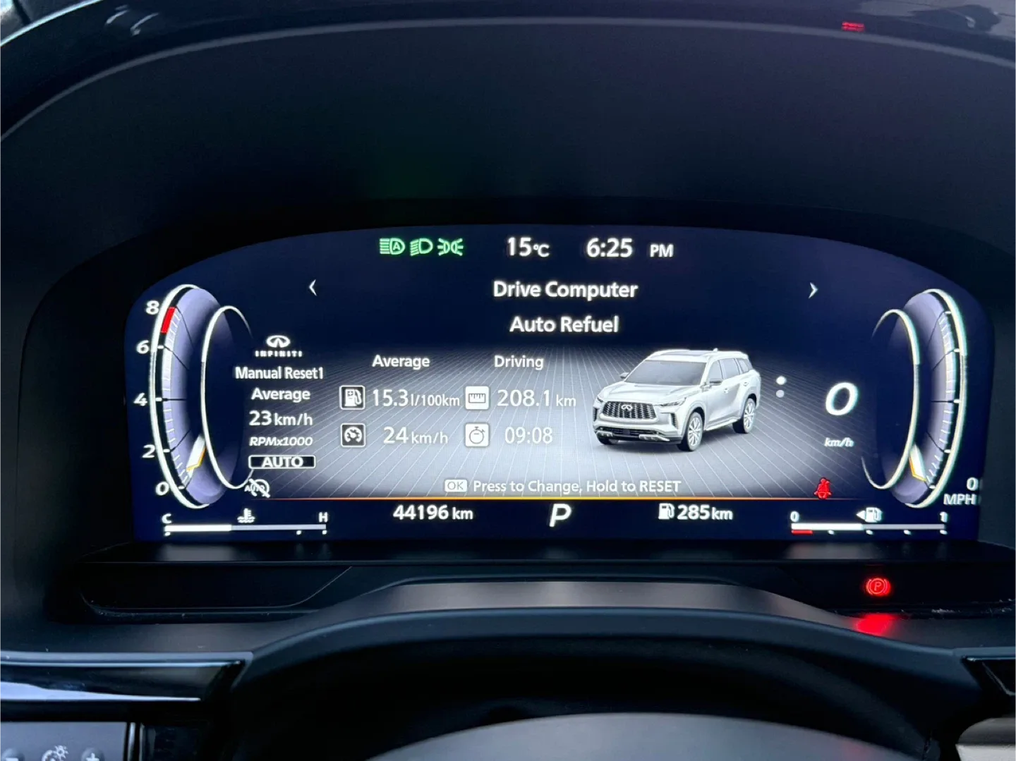 Infiniti QX60 SUV - Black Exterior, Beige Interior image indicator(10)