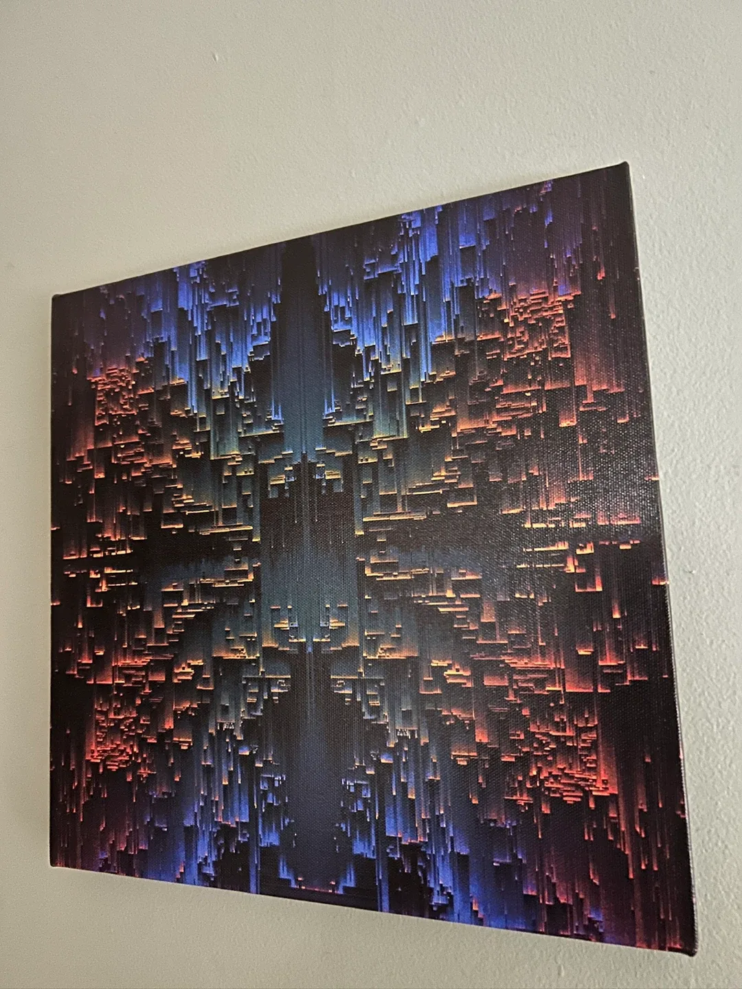 Abstract Pixel Art Canvas - 12x12 image indicator(4)