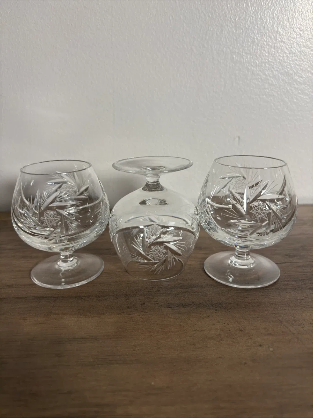 Crystal Glassware Set Pinwheel Design - Make It Yours! image indicator(6)