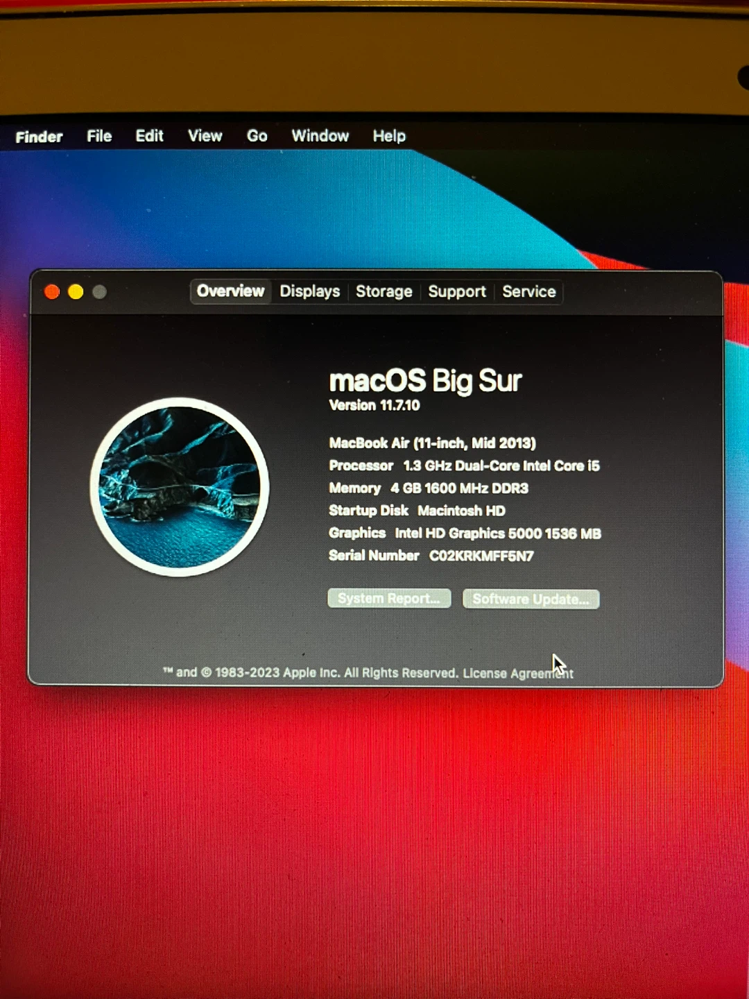 Apple MacBook Air 11-inch (Mid 2013) - READ INFO! - photo 5