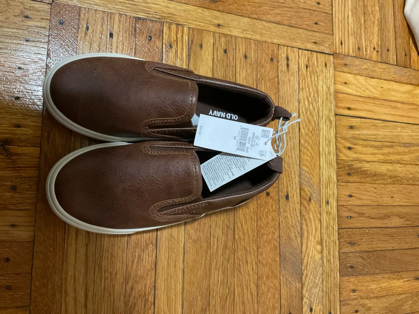 Old Navy Brown Slip-On Shoes - Size 10